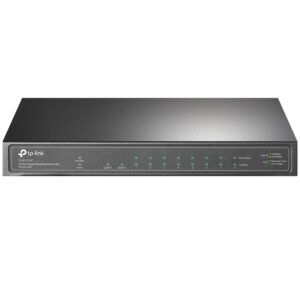 TL-SG1210P 8×Gbit PoE+ Ports, 1xGbit Non-PoE Port, 1×Gbit SFP