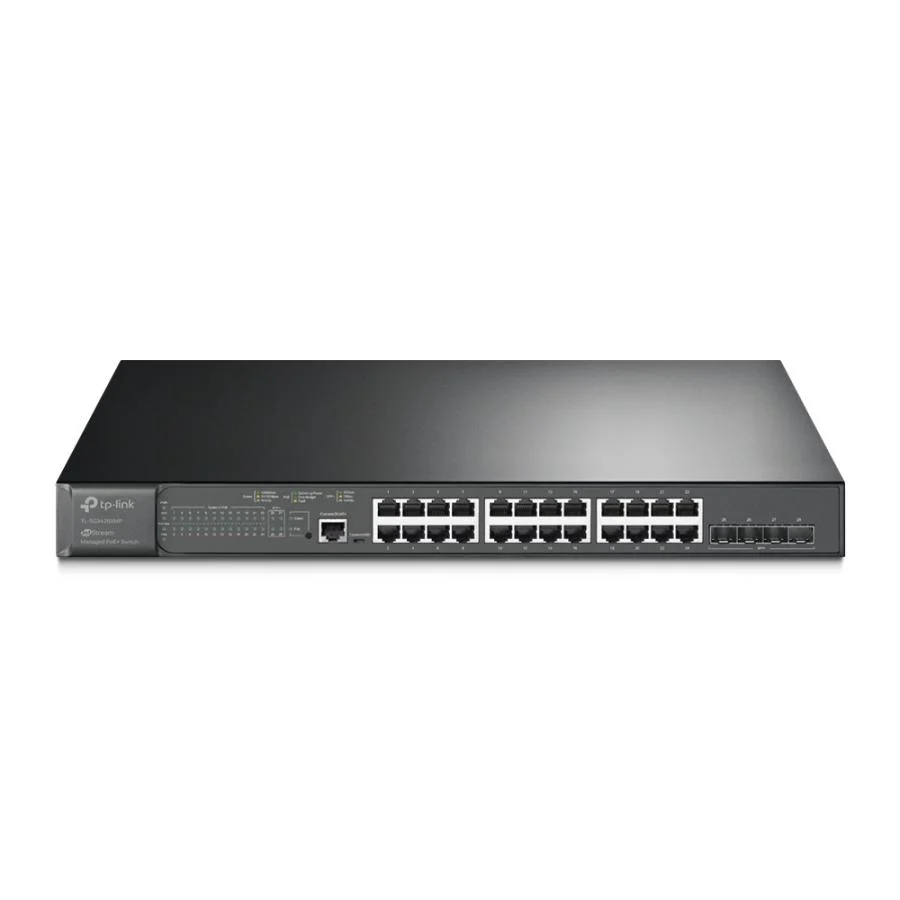 TL-SG3428XMP 24× Gigabit PoE+ Ports, 4× 10G SFP+ Slots