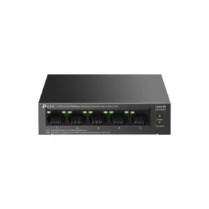 LS105LP 4× 10/100 Mbps PoE Ports, 1× 10/100 Mbps Non-PoE Port