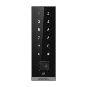 DS-K1105EMKB-QR čítačka EM 125kHz + Mifare s klavesnicou, QR