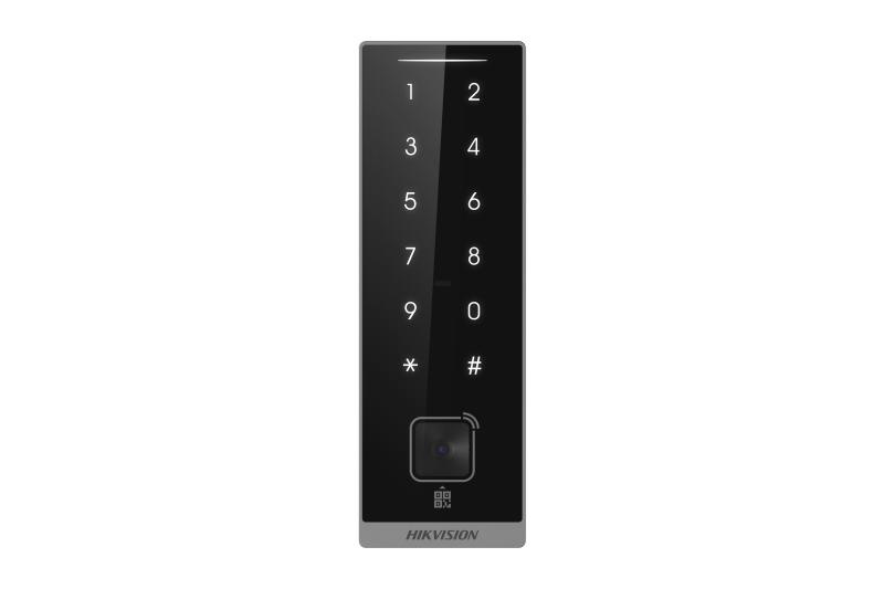 DS-K1105EMKB-QR čítačka EM 125kHz + Mifare s klavesnicou, QR