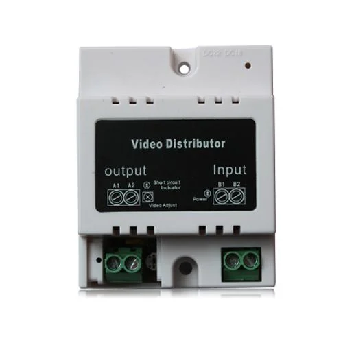 EXVD2D4K Videodistributor BD 2drot pre 4 adres.monitory DIN