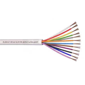 Kabel CCA12x0,22T 12x0,22mm, zliatina med -hliník 40/60, 100m