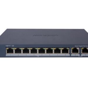 DS-3E1510P-EI 8x Gb PoE + 2x Gb Uplink RJ-45, smart switch, 110W