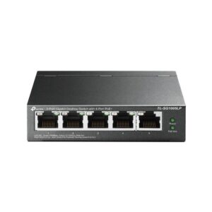 TL-SG1005LP 4× Gigabit PoE+ Ports, 1× Gigabit Non-PoE Port