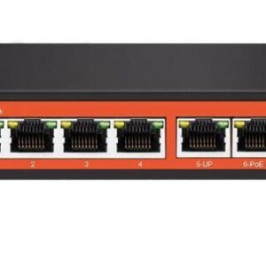 EXWI-PE51E PoE extender, 4FE výstup (30W/port) + 1FE vstup 60W