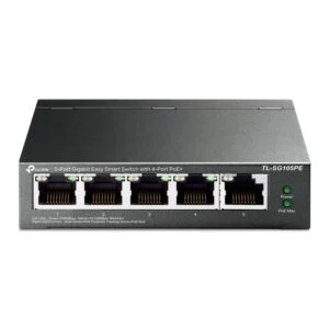TL-SG105PE 4× Gigabit PoE+ Ports, 1× Gigabit Non-PoE Port