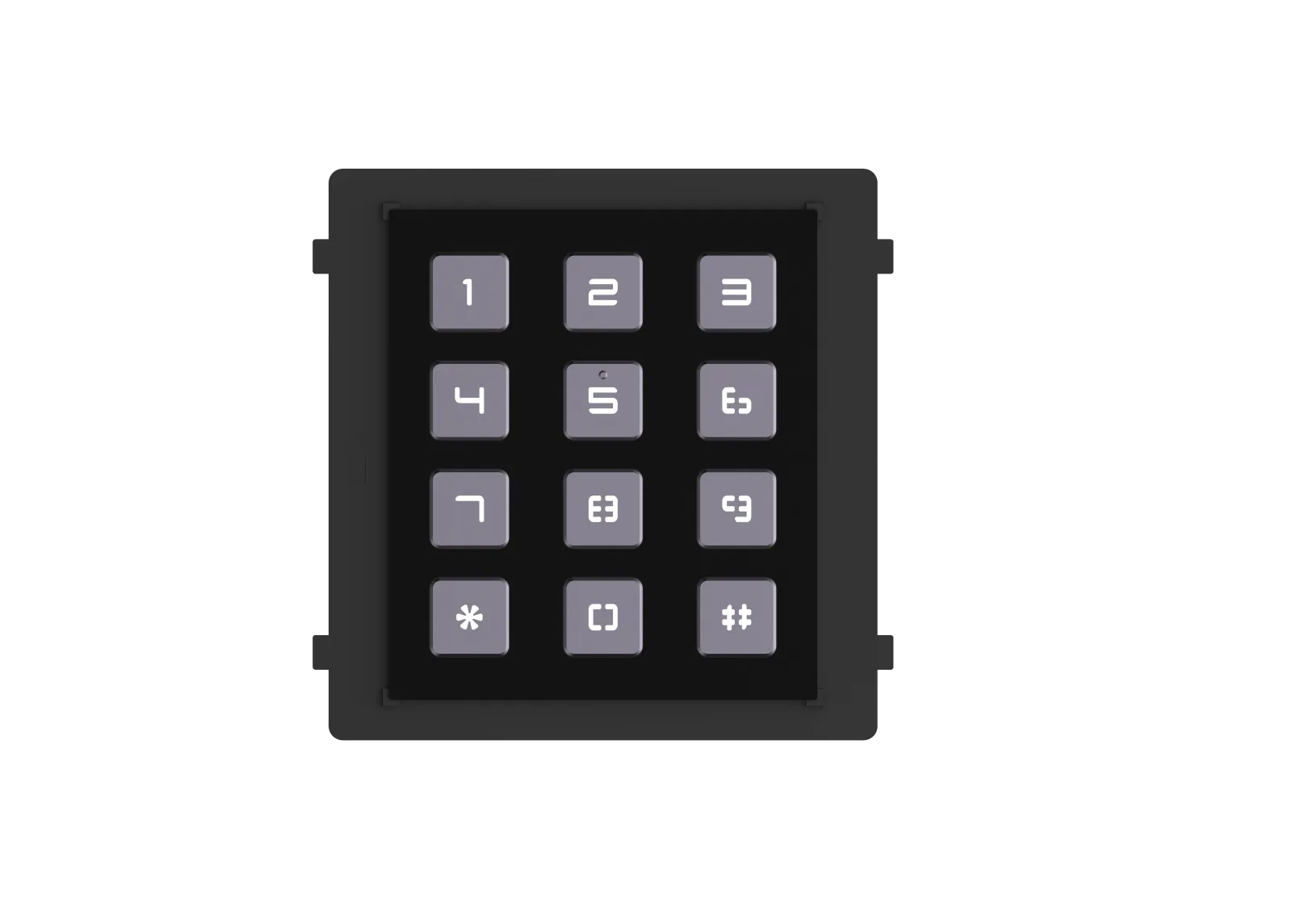 DS-KD-KP/Black rozširujúci modul kláv., modul. systém, čierny