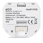 HmIP-FCI6 Univerzálny kontaktný senzor - skrytá montáž, 6 kanálov - Image 4