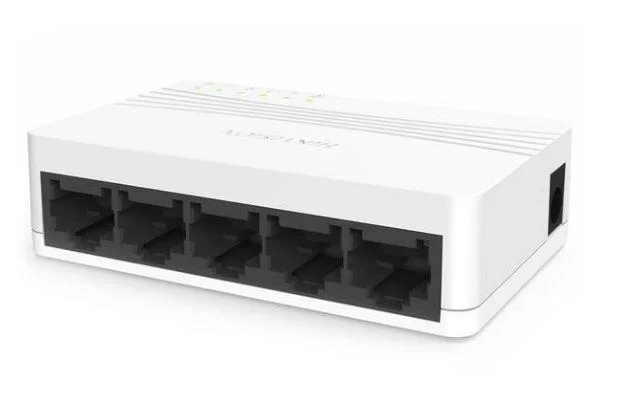 DS-3E0105D-E Switch 5x 10/100Mbps; bez PoE