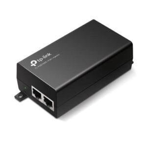 TL-POE160S PoE+ Injector, 1× Gigabit PoE Port, 802.3at/af