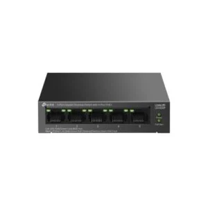 LS105GP 4× Gigabit PoE+ Ports, 1× Gigabit Non-PoE Port, 65W