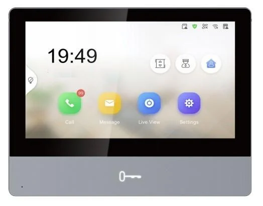 DS-KH8350-WTE1 vnútorná IP jednotka 7" WiFi, modulárny systém
