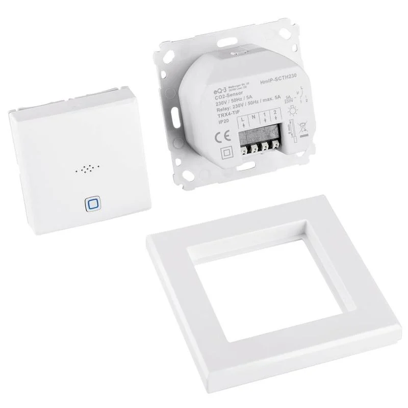 HmIP-SCTH230 Kombinovaný senzor CO2, teplota, vlhkosť - 230V, zápustná montáž - Image 8