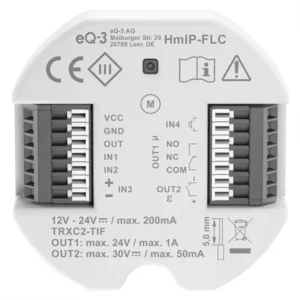 Homematic IP Univerzálny ovládač dverného motorizovaného zámku - HmIP-FLC