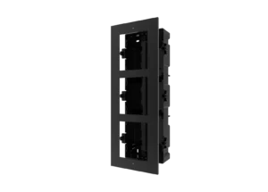 DS-KD-ACF3/Black panel pre montáž pod omietku 3 moduly, čierny