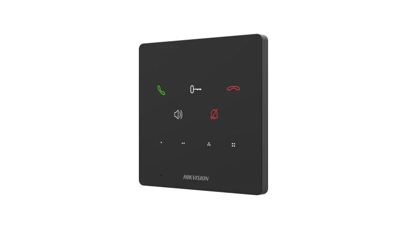 DS-KH6000-E1/Alarm vnút. audio jednotka, čierna - Image 2