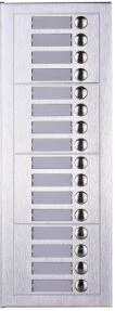 EXTP162D619K adresny 16 tlacidlovy panel 2Drot