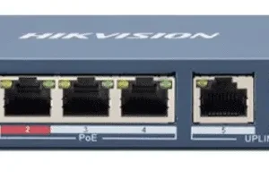 DS-3E1106HP-EI 4x100Mb PoE+2x100Mb RJ45, smart switch, 60W