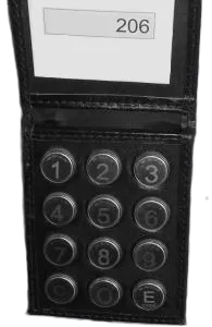 KeyPad klavesnica na zaznam udalosti PES