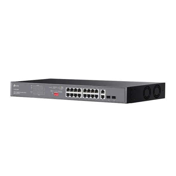 TL-SG1218MP 16×Gbit PoE+ Ports, 2×Gbit Non-PoE Ports, 2xComboSFP - Image 2
