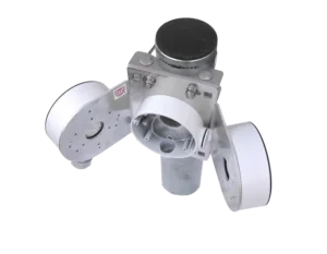 HIK134E TRIO + 2x Z130NE drziak 3 kamier, priemer stĺpa 60-300mm