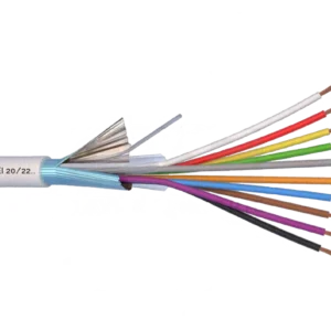 Kabel 10x0,22T 10x0,22mm, medené lanko, tienenie AL fóliou,100m