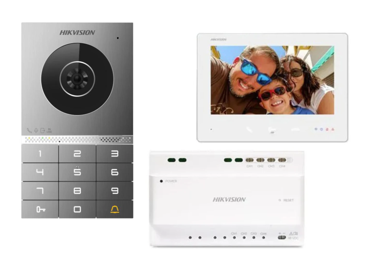 DS-KIS706EY 2vodic.HD kit, DS-KH7300EY-WTE2, DS-KV7023EY-IME2