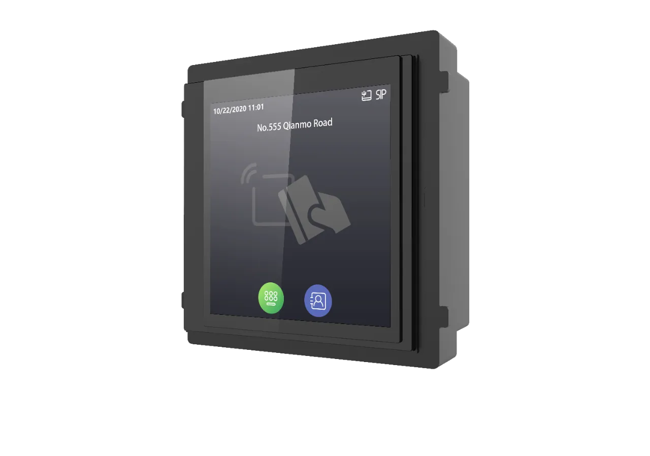 DS-KD-TDM 4" dotykovy display, Mifare