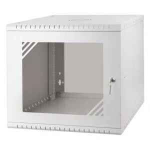 19Rack9U600 násten.rack 19" 9U 520x600, sklo, demont, šedý