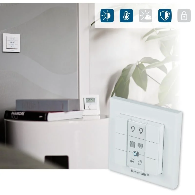 HmIP-WRC6 Nástenný diaľkový ovládač - 6 tlačidiel - Image 7