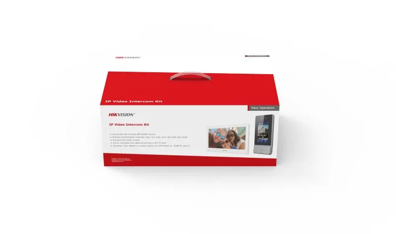 DS-KIS902-S IP sada DS-KV9503-WBE1, DS-KH6350-WTE1, switch, SD - Image 2