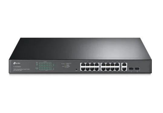 TL-SG1218MPE 16× Gigabit PoE+ Ports, 2× Combo Gigabit SFP