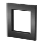 Homematic IP Sklenený rámček – 1-násobný, čierny - HmIP-GF1-A - Image 4