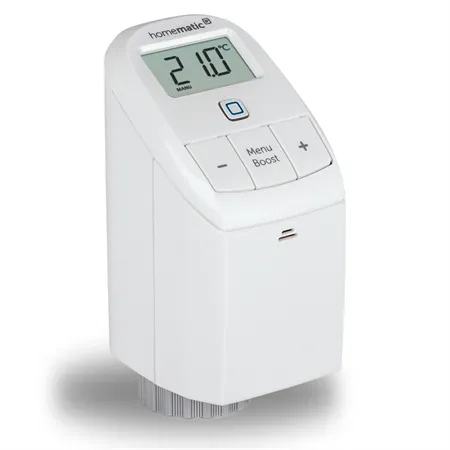 HmIP-eTRV-B-UK Termostatická hlavica Basic (UK) - Obrátený displej na horizontálne čítanie
