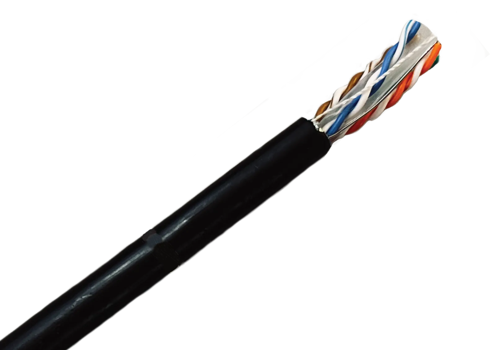 DS-1LN6OPSPE F/UTP kabel CAT 6, 305m, vonkajší, čierny