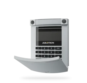 JA-114E-GR Zbern.príst. modul s displ. kl. a RFID čítačka(sivá.)