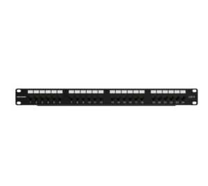 DS-1CP6U24-1U 24-portový patch panel, 1U