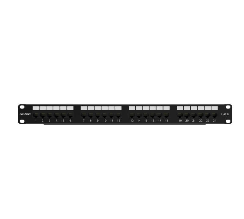 DS-1CP6U24-1U 24-portový patch panel, 1U