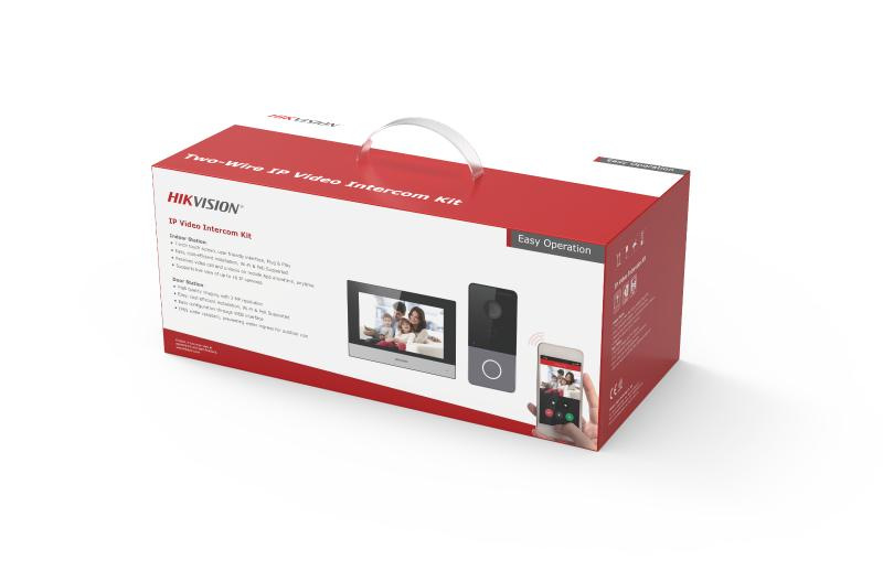 DS-KIS603-P(D) IP kit DS-KH6320-WT, DS-KV6113-WPE1(C),2x zdroj - Image 2